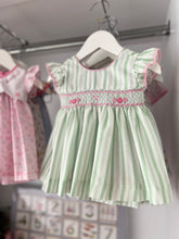 Load image into Gallery viewer, Lime Smocked Dress