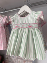 Load image into Gallery viewer, Lime Smocked Dress