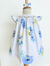 Load image into Gallery viewer, Amara Smocked Bishop Dress