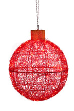 Load image into Gallery viewer, Hanging Bauble Red