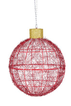 Load image into Gallery viewer, Hanging Bauble Red