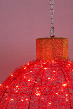 Load image into Gallery viewer, Hanging Bauble Red