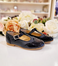Load image into Gallery viewer, Bonney Navy T-Bar Shoes