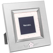 Load image into Gallery viewer, Photo Frame - Silver with Star 21cm