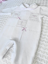 Load image into Gallery viewer, Roses Knit Footie

