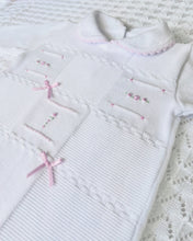 Load image into Gallery viewer, Roses Knit Footie
