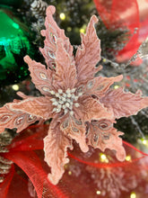 Load image into Gallery viewer, Dusty Pink Poinsettia
