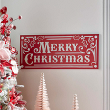 Load image into Gallery viewer, Merry Christmas Sign
