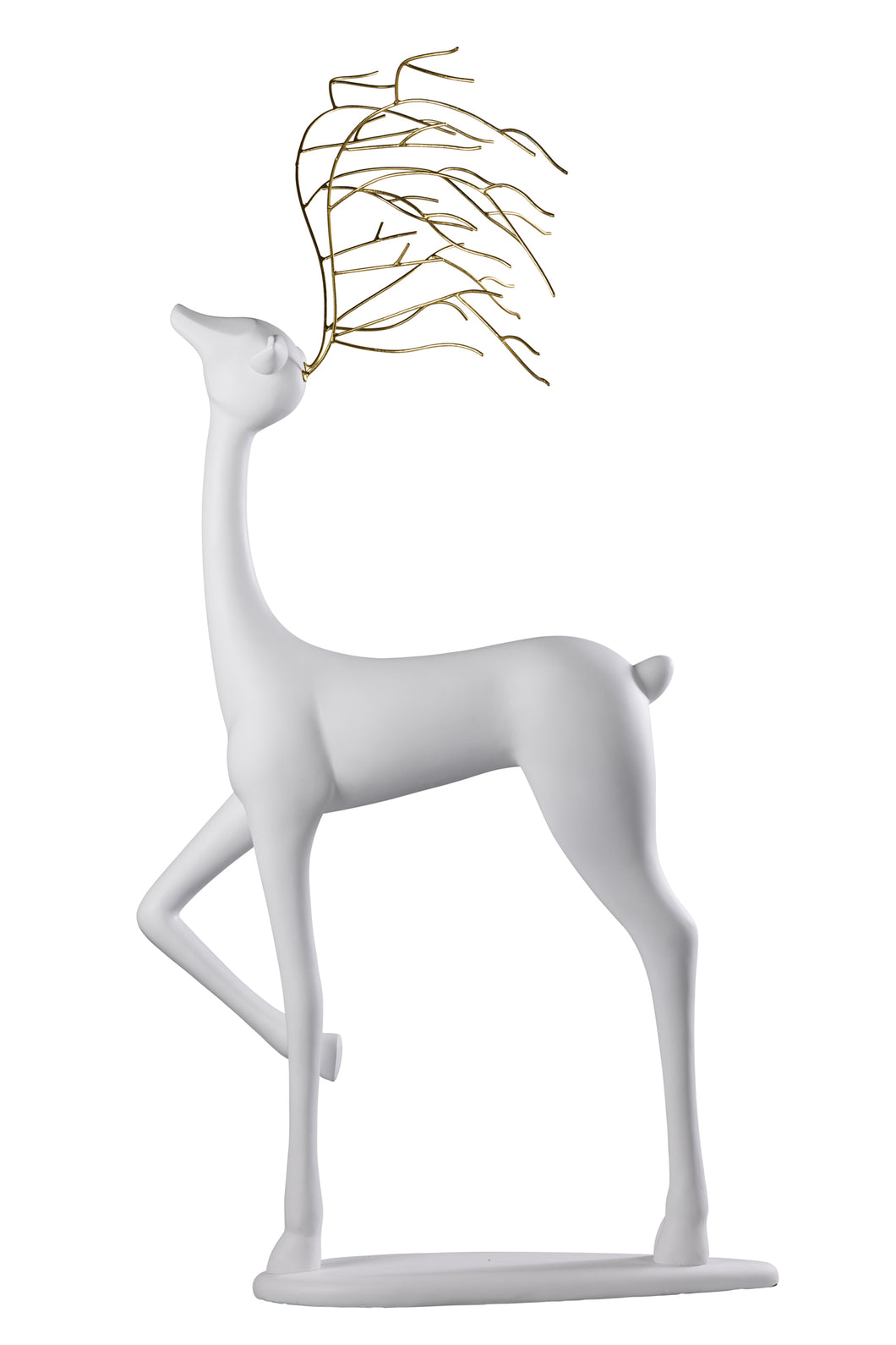 White Deer Standing