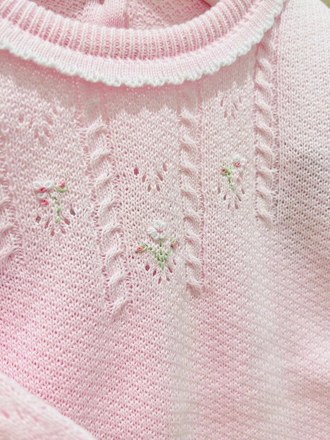 Ava Pink Knit Set
