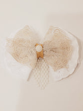 Load image into Gallery viewer, Eyelet &amp; Lace Bow
