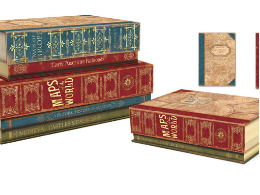 Flip Top Library Book Boxes