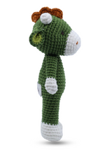 Load image into Gallery viewer, Knitted Dinosaur
