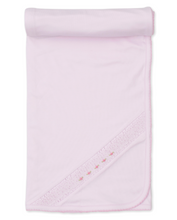 Load image into Gallery viewer, Classic Smocked Blanket Pink
