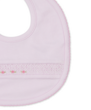 Load image into Gallery viewer, Hand Smocked Bib Pink
