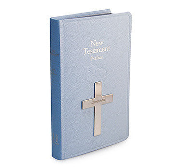 New Testament with Sterling Silver cross