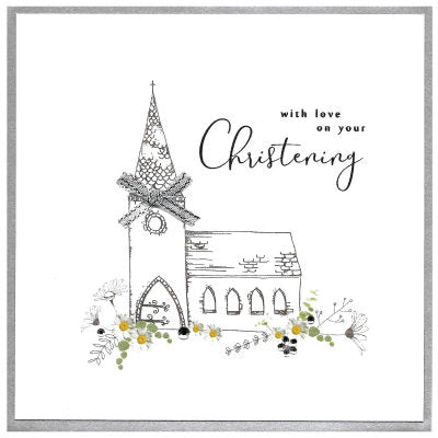 With Love On Your Christening Card