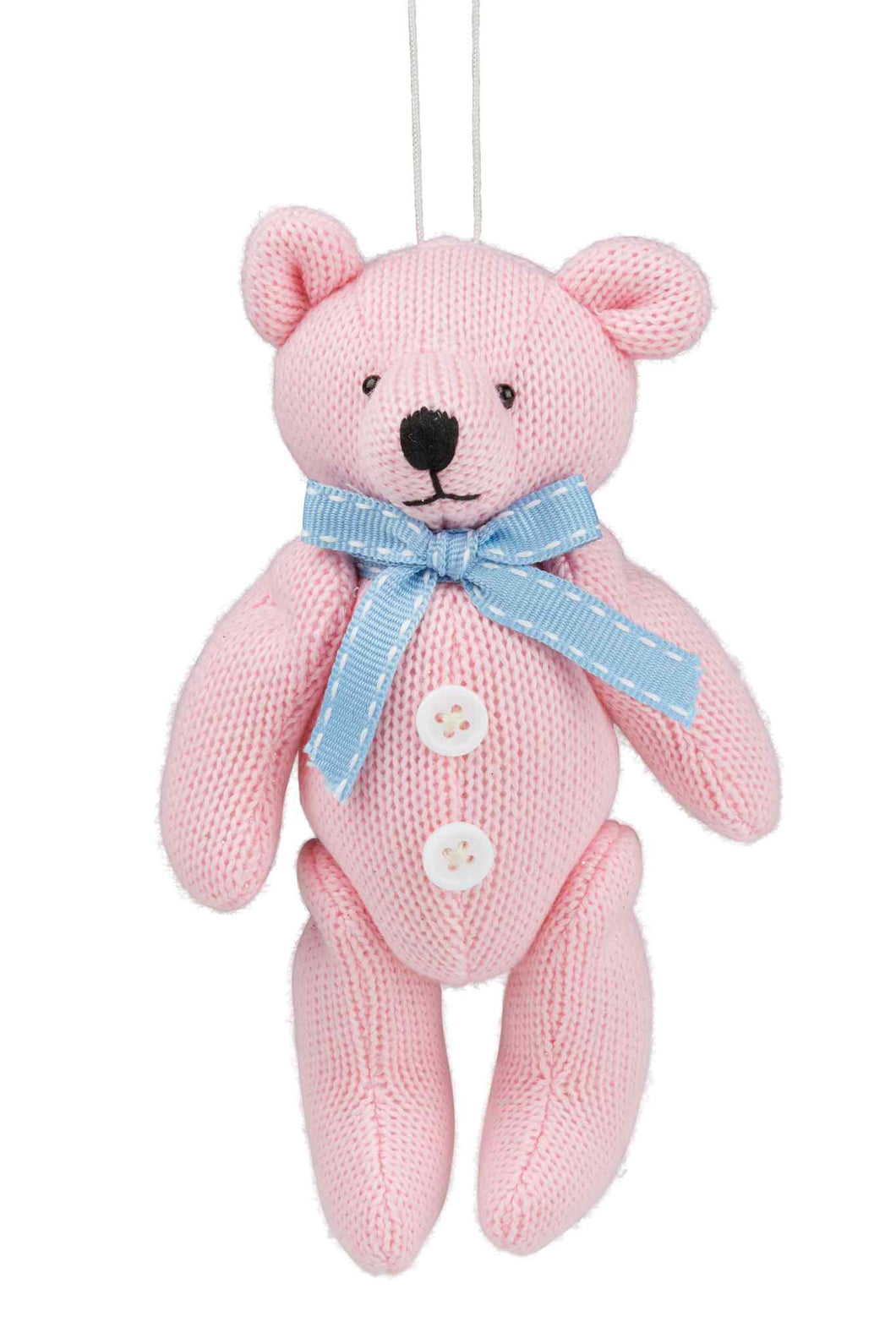 Teddy Ornament Pink