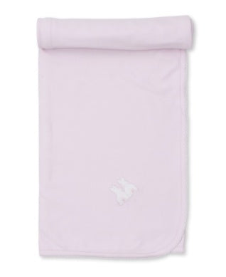 Pique Rabbits Blanket Pink